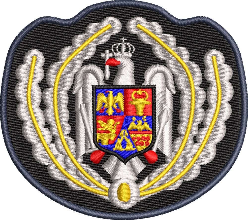 EMBLEMA COIFURA SUBOFITERI JANDARMERIA ROMANA